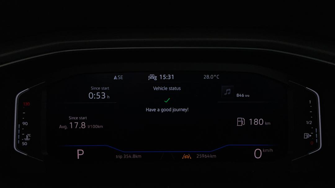 2020 Volkswagen T-roc 110tsi, Automatic, 25964 km, Odometer View