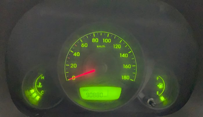 2017 Hyundai Eon ERA +, Petrol, Manual, 90,880 km, Odometer Image