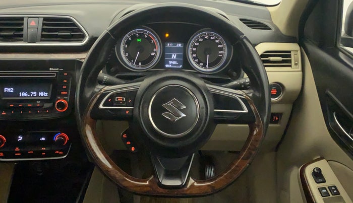 2017 Maruti Dzire ZXI AMT, Petrol, Automatic, 78,482 km, Steering Wheel Close Up
