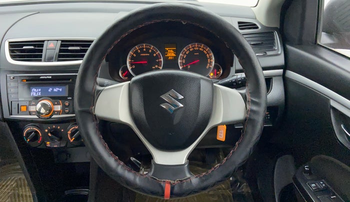 2014 Maruti Swift VXI D, Petrol, Manual, 23,258 km, Steering Wheel Close Up