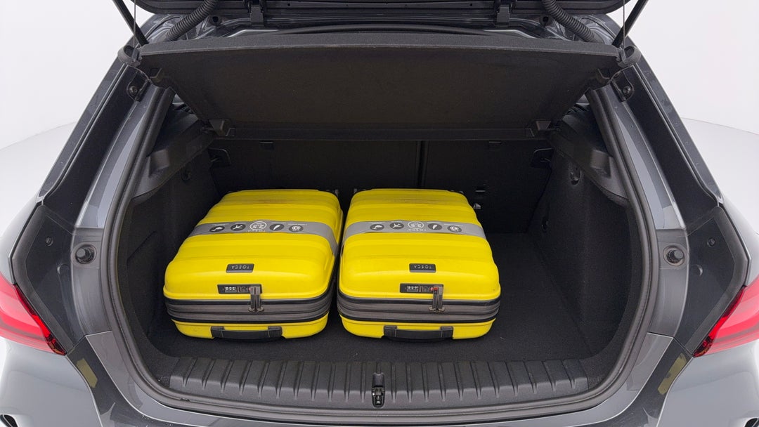 Boot Inside View with Luggage