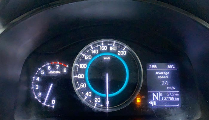 2018 Maruti IGNIS ZETA 1.2 AMT, Petrol, Automatic, 1,08,256 km, Odometer Image