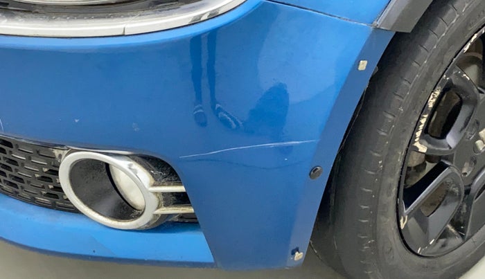 2018 Maruti IGNIS ZETA 1.2 AMT, Petrol, Automatic, 1,08,256 km, Front bumper - Minor scratches