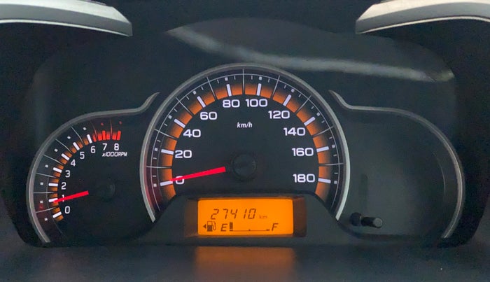 2017 Maruti Alto K10 VXI P, Petrol, Manual, 27,436 km, Odometer Image