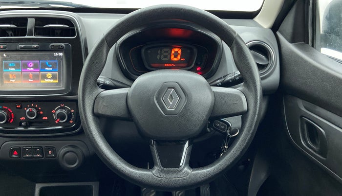 2017 Renault Kwid RXT, Petrol, Manual, 31,628 km, Steering Wheel Close Up