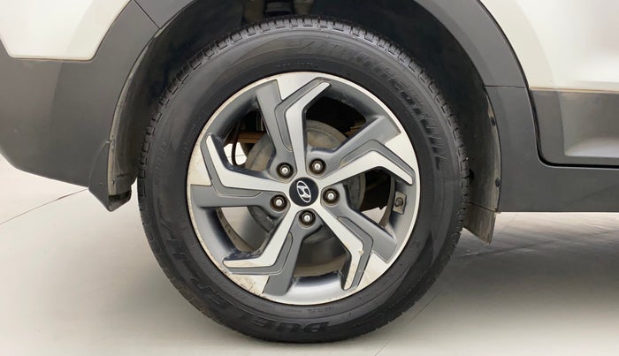 2018 Hyundai Creta SX AT 1.6 PETROL, Petrol, Automatic, 62,620 km, Right Rear Wheel