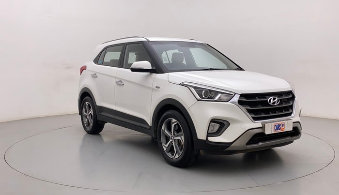 2018 Hyundai Creta SX AT 1.6 PETROL, Petrol, Automatic, 62,620 km, Right Front Diagonal