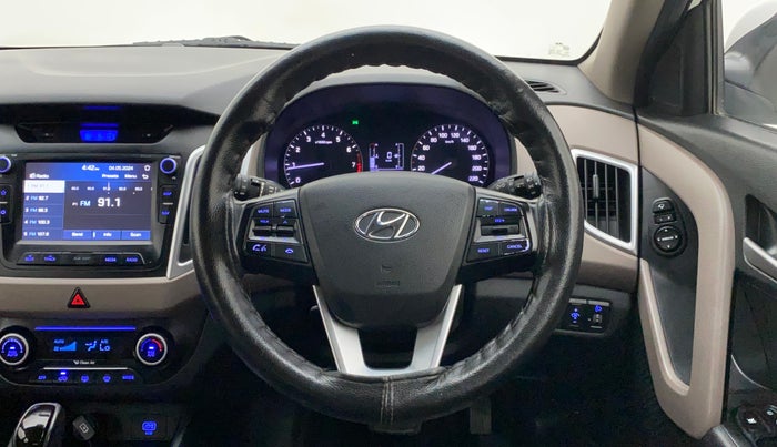 2018 Hyundai Creta SX AT 1.6 PETROL, Petrol, Automatic, 62,620 km, Steering Wheel Close Up
