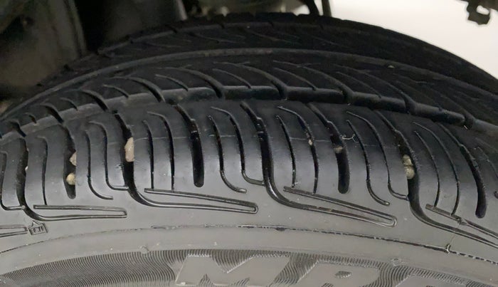 2017 Maruti Alto K10 VXI (O) AMT, Petrol, Automatic, 46,542 km, Left Rear Tyre Tread