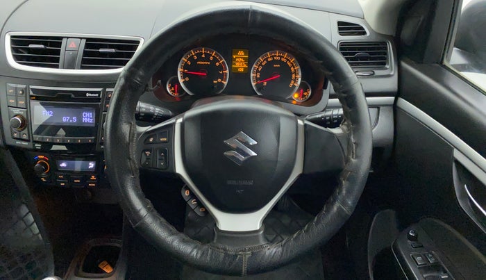 2015 Maruti Swift ZXI D, Petrol, Manual, 45,608 km, Steering Wheel Close Up
