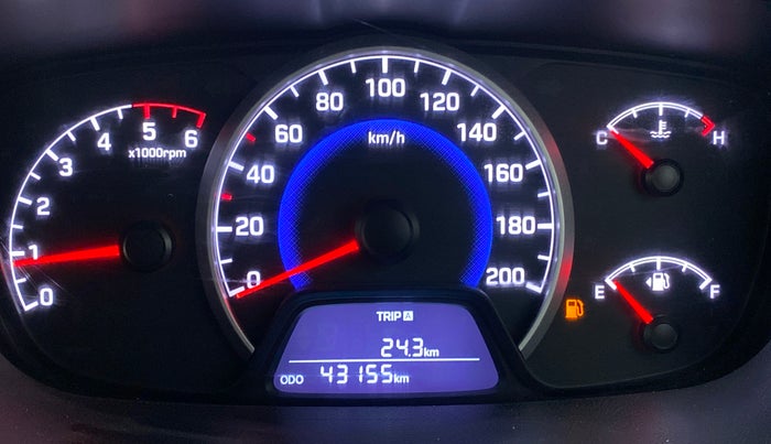 2017 Hyundai Grand i10 Sportz1.2 CRDI, Diesel, Manual, 43,095 km, Odometer Image
