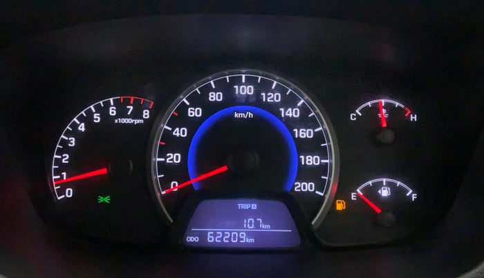2013 Hyundai Grand i10 MAGNA 1.2 KAPPA VTVT, Petrol, Manual, 62,209 km, Odometer Image