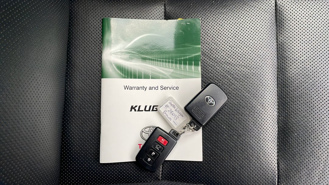 2018 Toyota Kluger Gxl (4x2), Automatic, 60690 km, Key Close-up