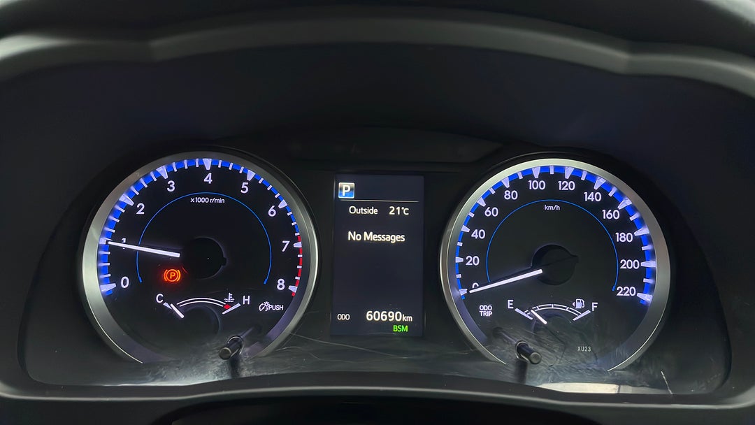 2018 Toyota Kluger Gxl (4x2), Automatic, 60690 km, Odometer View