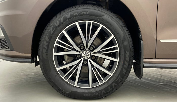 2021 Volkswagen Vento COMFORTLINE 1.0 TSI MT, Petrol, Manual, 16,362 km, Left Front Wheel