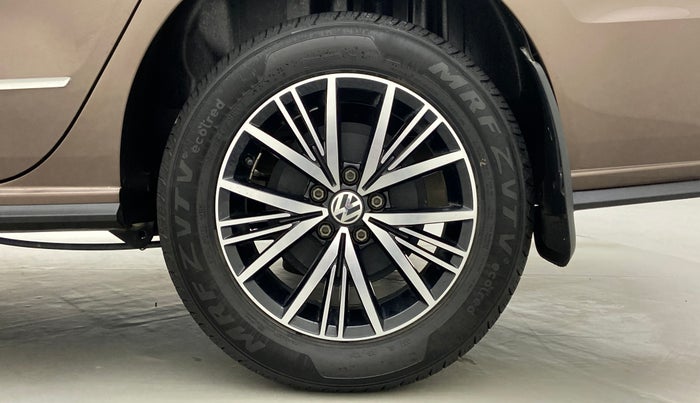 2021 Volkswagen Vento COMFORTLINE 1.0 TSI MT, Petrol, Manual, 16,362 km, Left Rear Wheel