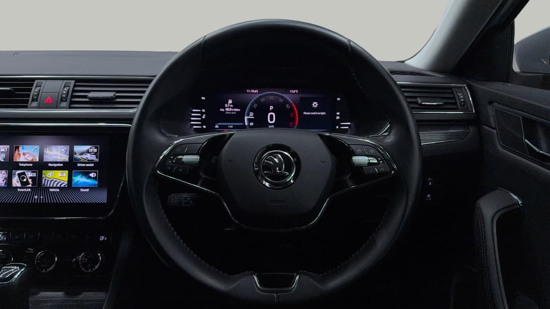 2022 SKODA Superb Style 162tsi, Automatic, 35069 km, Steering Wheel Close-up