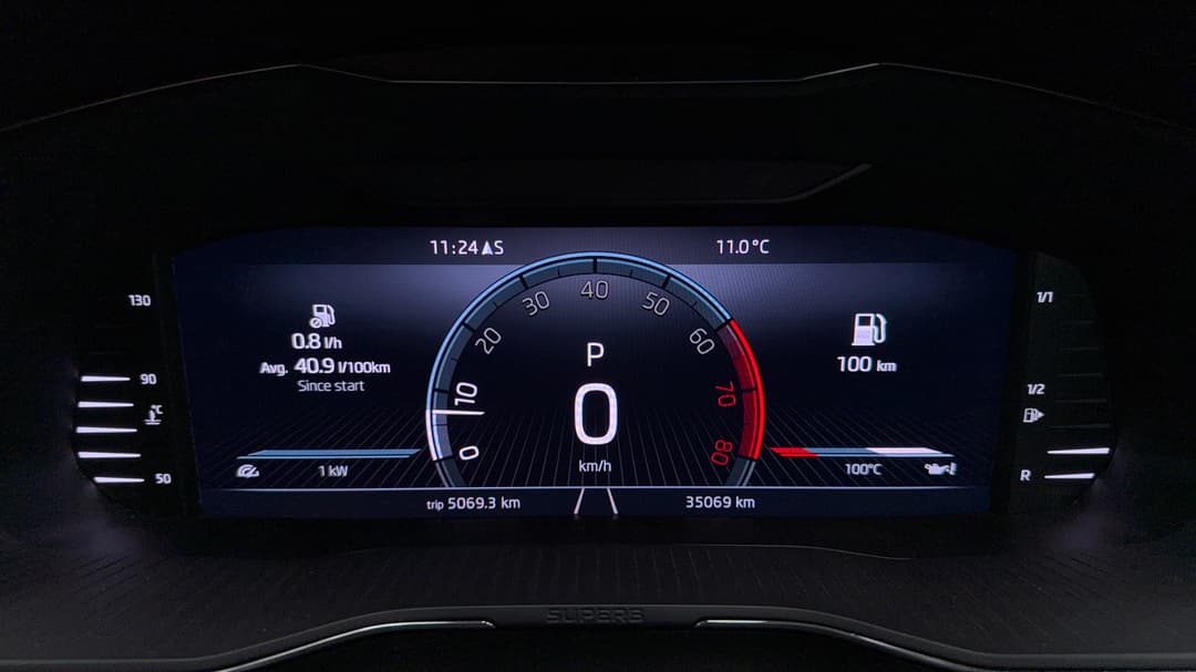 2022 SKODA Superb Style 162tsi, Automatic, 35069 km, Odometer View