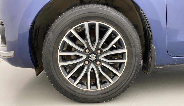 2017 Maruti Dzire ZXI Plus AMT, Petrol, Automatic, 44,270 km, Left Front Wheel