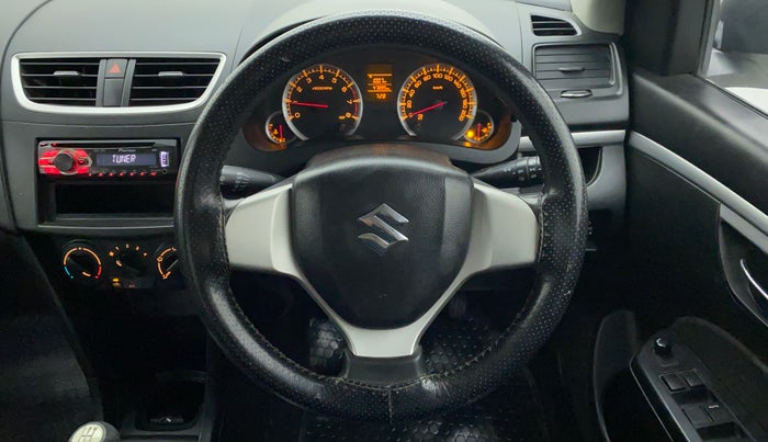 2012 Maruti Swift VXI D, Petrol, Manual, 47,979 km, Steering Wheel Close Up