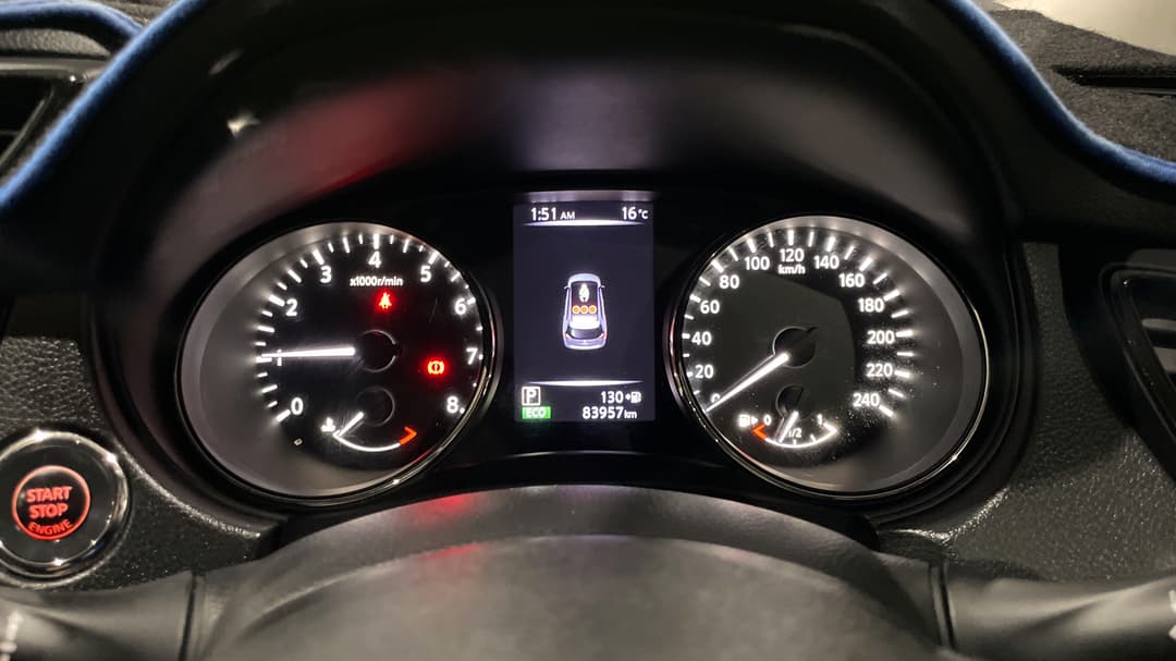 2018 Nissan X-trail St (2WD), Automatic, 83957 km, Odometer View