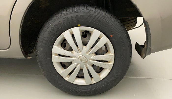 2015 Datsun Go Plus T, Petrol, Manual, 50,693 km, Left Rear Wheel