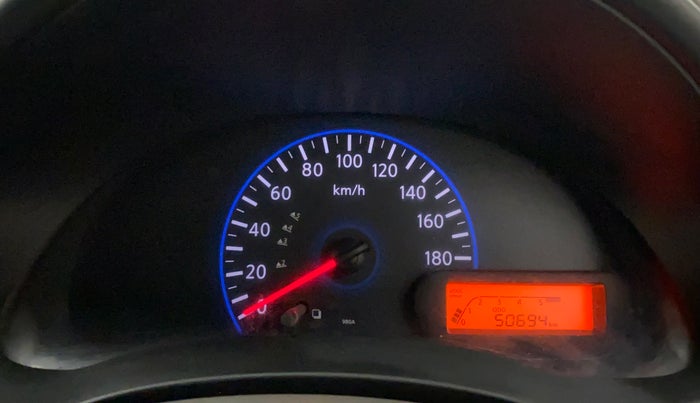 2015 Datsun Go Plus T, Petrol, Manual, 50,693 km, Odometer Image