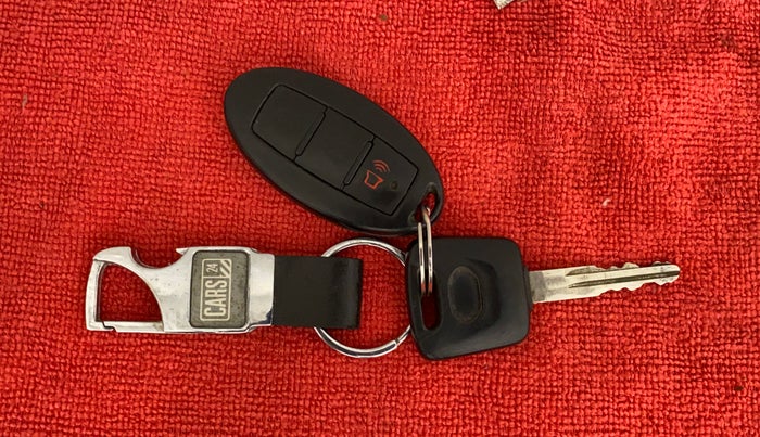 2015 Datsun Go Plus T, Petrol, Manual, 50,693 km, Key Close Up