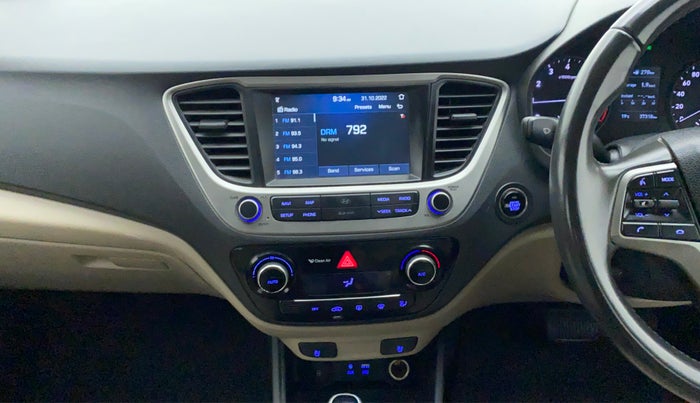 2018 Hyundai Verna 1.6 SX VTVT AT (O), Petrol, Automatic, 37,483 km, Air Conditioner