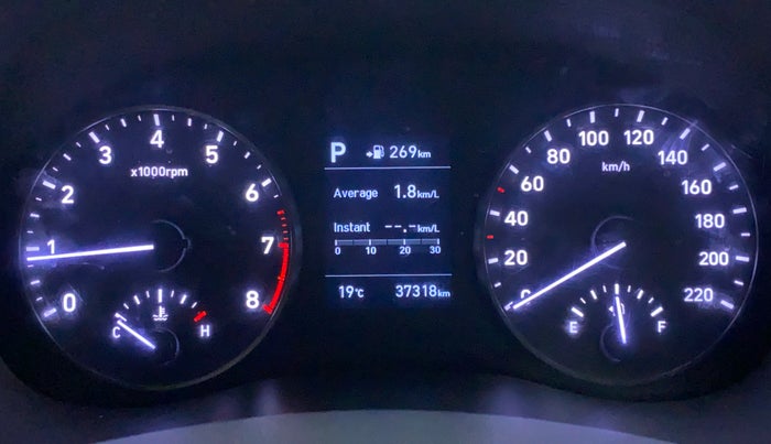 2018 Hyundai Verna 1.6 SX VTVT AT (O), Petrol, Automatic, 37,483 km, Odometer Image