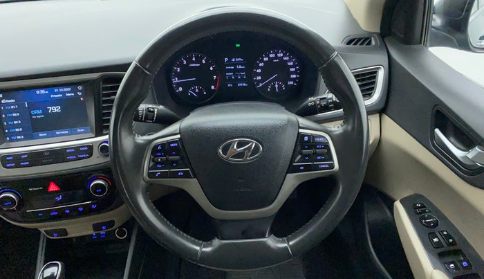 2018 Hyundai Verna 1.6 SX VTVT AT (O), Petrol, Automatic, 37,483 km, Steering Wheel Close Up
