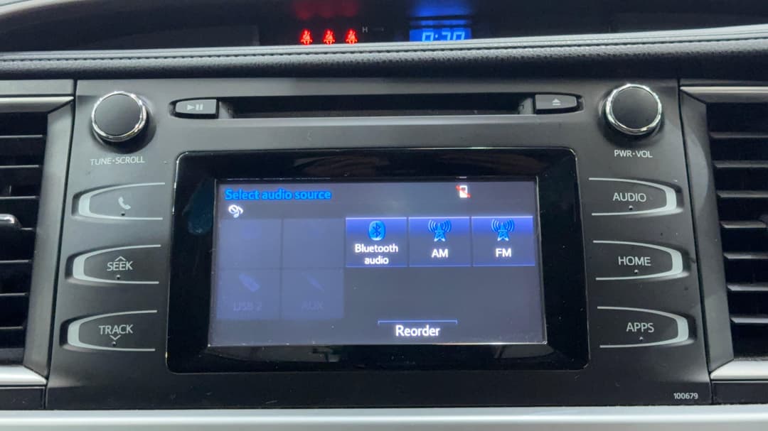 2018 Toyota Kluger Gx (4x4), Automatic, 106795 km, Infotainment System