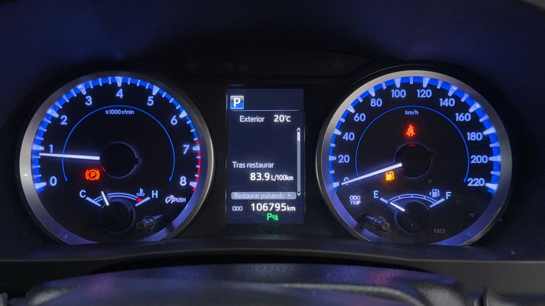 2018 Toyota Kluger Gx (4x4), Automatic, 106795 km, Odometer View