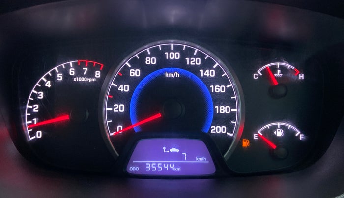 2015 Hyundai Grand i10 MAGNA 1.2 VTVT, Petrol, Manual, 35,482 km, Odometer Image
