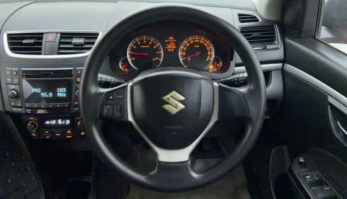 2012 Maruti Swift ZXI D, Petrol, Manual, 45,571 km, Steering Wheel Close Up