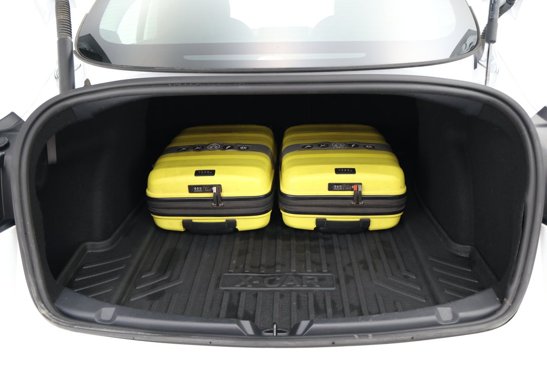 2023 Tesla Model 3 Rear-wheel Drive, Automatic, 81841 km, Boot Inside View with Luggage