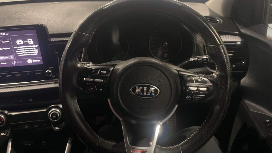 2020 Kia Rio Gt-line, Automatic, 80359 km, Steering Wheel Close-up
