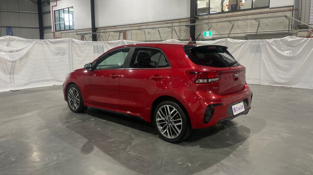 2020 Kia Rio Gt-line, Automatic, 80359 km, Left Back Diagonal (45- Degree) View