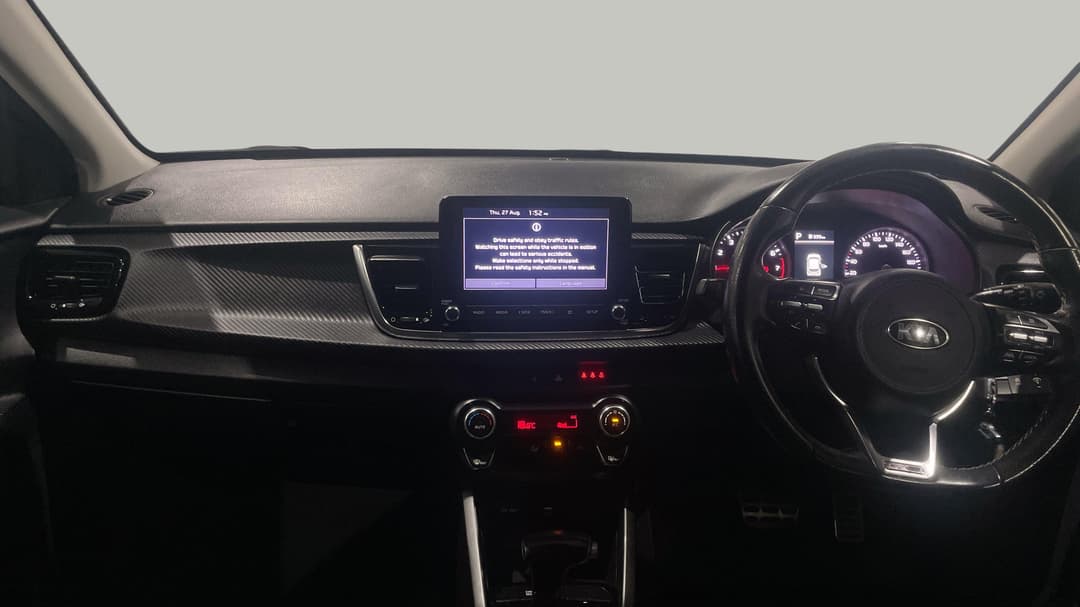 2020 Kia Rio Gt-line, Automatic, 80359 km, Dashboard View