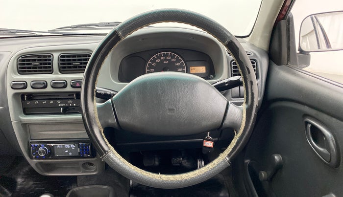 2012 Maruti Alto STD, Petrol, Manual, 39,558 km, Steering Wheel Close Up