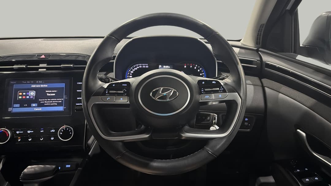 2023 Hyundai Tucson (FWD), Automatic, 45288 km, Steering Wheel Close-up