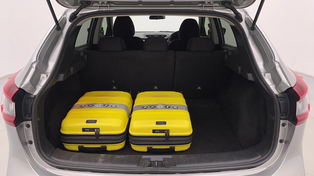 Boot Inside View with Luggage