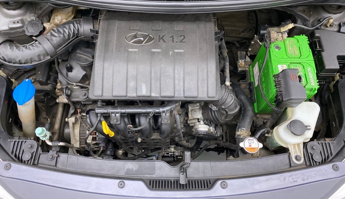 2017 Hyundai Grand i10 SPORTZ 1.2 KAPPA VTVT, Petrol, Manual, 40,988 km, Open Bonet