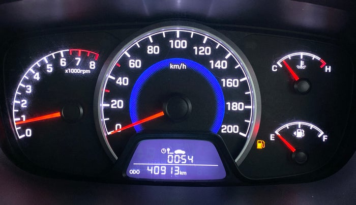 2017 Hyundai Grand i10 SPORTZ 1.2 KAPPA VTVT, Petrol, Manual, 40,988 km, Odometer Image