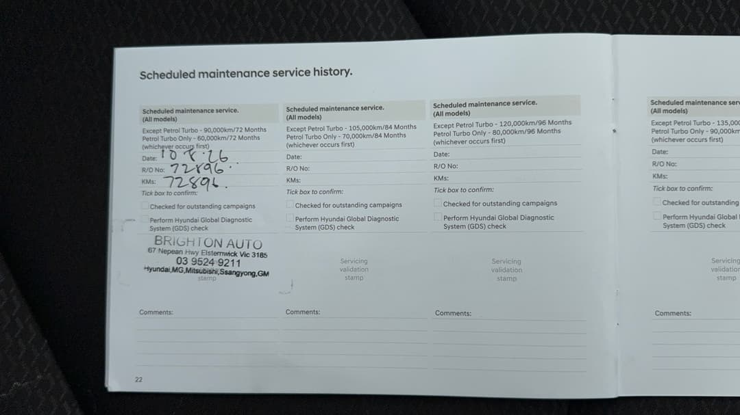 2020 Hyundai i30 Active, Automatic, 73266 km, Service History