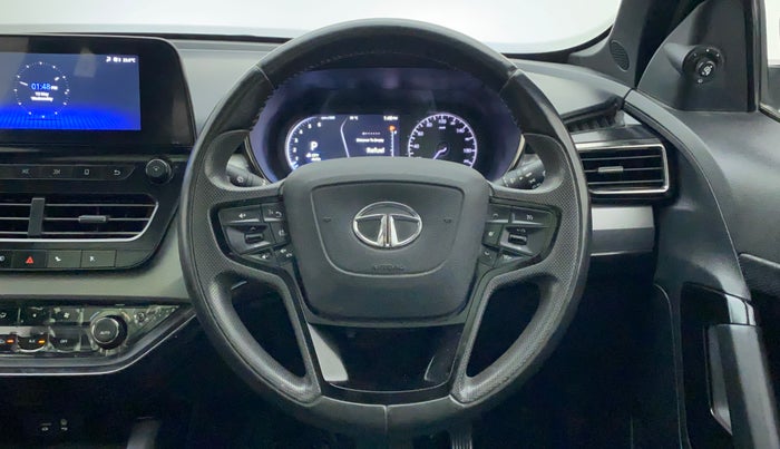 2022 Tata Safari XZA PLUS DARK EDITION, Diesel, Automatic, 31,676 km, Steering Wheel Close Up