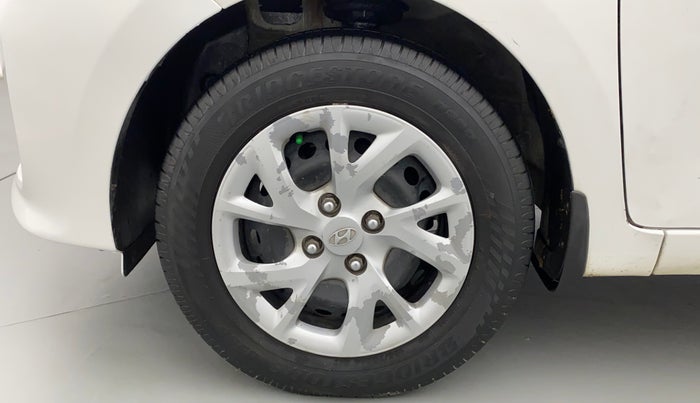 2017 Hyundai Grand i10 SPORTZ 1.2 KAPPA VTVT, CNG, Manual, 80,739 km, Left Front Wheel