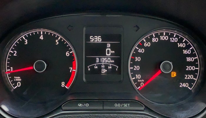 2017 Volkswagen Ameo COMFORTLINE 1.2L, Petrol, Manual, 31,350 km, Odometer Image
