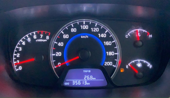2015 Hyundai Grand i10 SPORTS 1.2 VTVT, Petrol, Manual, 35,613 km, Odometer View