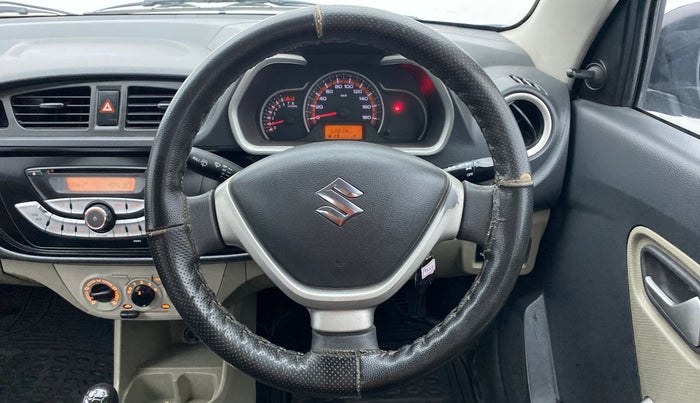 2017 Maruti Alto K10 VXI P, Petrol, Manual, 52,277 km, Steering Wheel Close Up